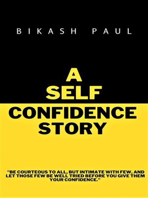 cover image of A Self confidence story